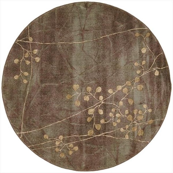 Nourison Nourison 4808 Somerset Area Rug Collection Multi Color 5 ft 6 in. x 5 ft 6 in. Round 99446048080 - main